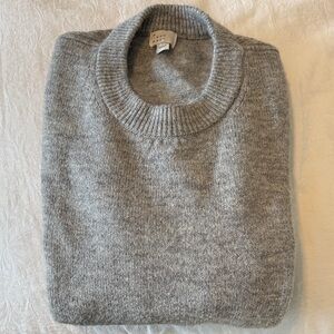 a new day Light Gray Crewneck Sweater